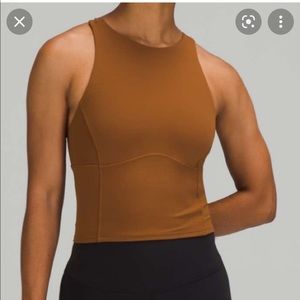 Lululemon key to balance top in Copper Brown